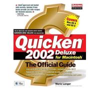 Maria L. Langer Quicken 2002 Deluxe for Macintosh: the Official Guid (Tascabile)