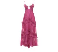 Maria Lucia Hohan - Matea Ruffled Dress - -Dresses -Donna -Rosa -M