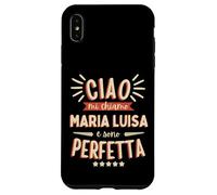 Maria Luisa Idea Regalo Personalizzata Amica Nome Divertente Custodia per iPhone XS Max