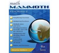Maria Miller Math Mammoth Fractions 2 (Tascabile)