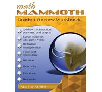 Maria Miller Math Mammoth Grade 4 Review Workbook (Tascabile)