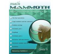 Maria Miller Math Mammoth Grade 5 Skills Review Workbook (Tascabile)