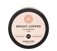 Maria nila Color Refresh, Maschera Crema Colorante per Capelli, Colore, 7.40 Rame Brillante, 100 ml