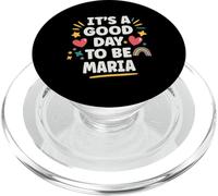 Maria Personalized Retro Girls Custom Maria Name PopSockets PopGrip per MagSafe