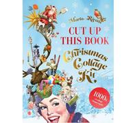 Maria Rivans Christmas Collage Kit (Tascabile) Cut up this Book
