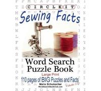 Maria Schumacher Circle It, Sewing Facts, Word Search, Puzzle Book (Tascabile)