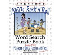 Maria Schumacher Mark Circle It, 1960's Rock'n'Roll, Word Search, P (Tascabile)