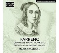 Maria Stratigou – Louise Farrenc: Opere per pianoforte Vol.2 – Tema e Variazioni Parte I – CD