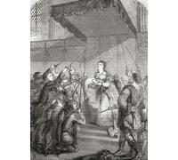 Maria Teresa d'Austria presenta suo figlio Giuseppe II alle tenute ungheresi alla dieta nel 1749 nel castello di Pressburg. Maria Teresa Walburga Amalia Christina 1717 1780. Sovrano dei domini