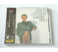 Maria Tipo J.S. Bach Goldberg Variations SACD Hybrid TOWER RECORDS JAPAN