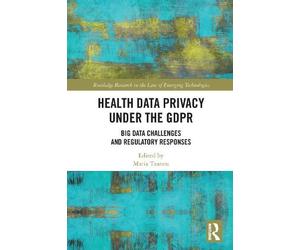 Maria Tzanou Health Data Privacy under the GDPR (Tascabile)