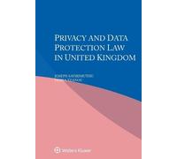 Maria Tzanou Joseph Savi Privacy and Data Protection Law in United (Tascabile)