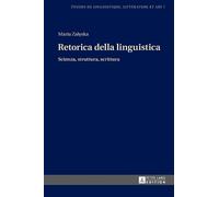 Maria Zaleska Retorica della Linguistica (Copertina rigida)
