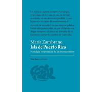 María Zambrano Isla de Puerto Rico (Tascabile)