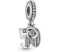 MariaFonte Charm Compatibile Tutte Marche Anni Compleanno Anniversario Laurea Ciondoli Originale Charming Beads Argento 925 Mamma Bead Portafortuna Cuore Famiglia Natale Donna