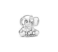 MariaFonte Charm New 2025 Compatibile Tutte Marche Bracciali Collane Elefante Portafortuna Argento 925 Compleanno Anniversario Ciondoli Originale Amicizia Mamma Bead Cuore Famiglia Natale Set