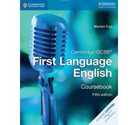 Marian Cox Cambridge IGCSE® First Language English Coursebook (Tascabile)