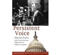 Marian Franz A Persistent Voice (Tascabile)