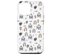 Mariana Cattolica Vergine Madre Maria Cristiana Bibbia Lettore Custodia per iPhone 12 Pro Max