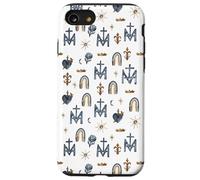 Mariana Cattolica Vergine Madre Maria Cristiana Bibbia Lettore Custodia per iPhone SE (2020) / 7/8