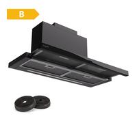 Mariana Neo 90 Cappa a soffitto 90cm 640 m³/h di estrazione LED