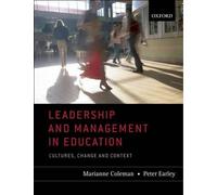 Marianne Coleman Leadership and Management in Education (Tascabile)