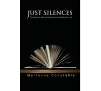 Marianne Constable Just Silences (Tascabile)