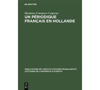 Marianne Constance Couperu Un périodique français en Holland (Copertina rigida)