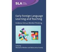 Marianne Nikolov Early Foreign Language Learning and Teaching (Copertina rigida)