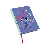 Maricart | Diario da Scuola Elementare o Media 12 Mesi Anno Scolastico 2025/2026 per Bambino o Bambina in Lingua Inglese - Stitch