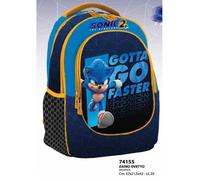 SONIC 2 ZAINO OVETTO ORGANIZZATO 3 SCOMPARTI