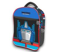 Maricart - TRANSFORMER Zaino Asilo per Bambini, 27 x 22 x 10 cm, Disponibile in 2 Fantasie Bumblee, Optimus (1, Azzurro, Optimus, Zaino Asilo)