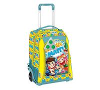 Maricart Trolley Duo Scuola Ninna e Matti con gadget, Giallo