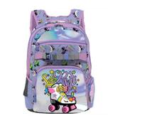Maricart Zaino Scuola Ovetto Organizzato e/o Astuccio 3 zip Shout Let's Roll 23