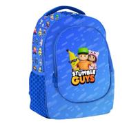Maricart | Zaino Scuola Elementare per Bambini 32x21x42 cm Zainetto da Bambina con 2 Compartimenti e Chiusura a Zip - Stumble Guys