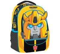 Maricart | Zaino Scuola Elementare per Bambini 32x21x42 cm Zainetto da Bambino con Luci, Suono e 2 Compartimenti con Chiusura a Zip - Transformers
