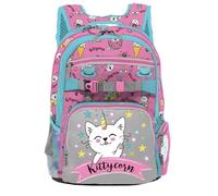 Maricart Zaino Scuola Ovale Organizzato Heavy Weighter KittyCorn 2023 Bambina