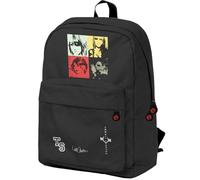 Zaino Taylor Swift, Design in Due Colori, Rosa e Nero, Stile Casual con Stampa Grafica (Nero)