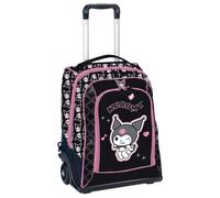 Maricart Zaino Trolley Scuola Elementare per Bambini 34,5x21x45 cm con Ruote in Gomma, realizzato per KUROMI