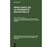 Marie-Angèle Pe Les Principes de Protection Des Dessins Et Mo (Copertina rigida)