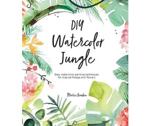 Marie Boudon DIY Watercolor Jungle (Tascabile) DIY Watercolor