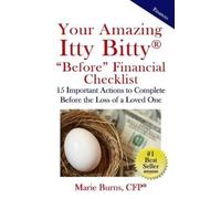 Marie Burns Your Amazing Itty Bitty BEFORE Financial Checklist (Tascabile)