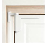 MARIE Chiudiporta senza foratura, chiudiporta automatico per porte interne leggere, mini chiudiporta per porte DIN con chiusura a sinistra/destra, interamente in metallo, durata più lunga e silenziosa