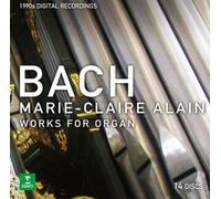 Marie-Claire Alain J.S. Bach collezione completa di opere per organo 201 pezz...