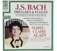 Marie-Claire Alain - J.S. Bach: Preludes & Fugues (UK Import)