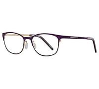 Marie Claire MC6216 Acciaio Inox Lettura Occhiali Viola/Oro 51mm + 0.75 Potenza