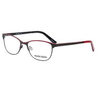 Marie Claire MC6231-BKR Donna Cateye Design Lettura Occhiali IN Nero Rosso 51mm