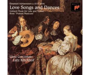 Marie-Claude Va Emanuel Adriaenssen: Love Songs and Dances from "Pratum Mus (CD)