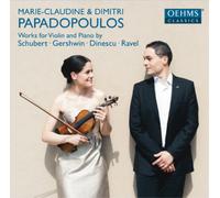 Marie-Claudine Pap Marie-Claudine & Dimitri Papadopoulos: Works for Violin (CD)