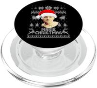 Marie Curie Marie Christmas Divertente Natale PopSockets PopGrip per MagSafe